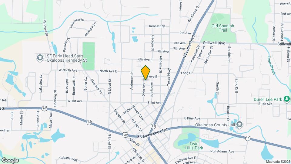 324 Dixie St Map and Location Details