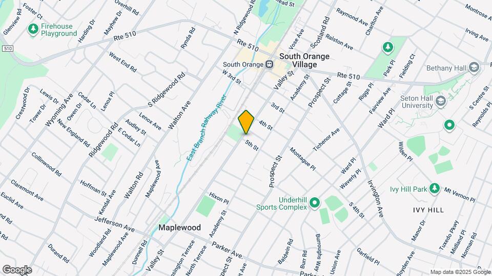 266 Valley St, Unit First Floor Map and Location Details