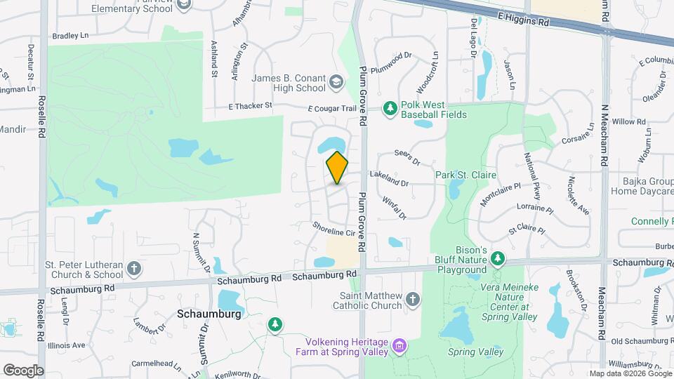 722 Whitesail Dr Map and Location Details