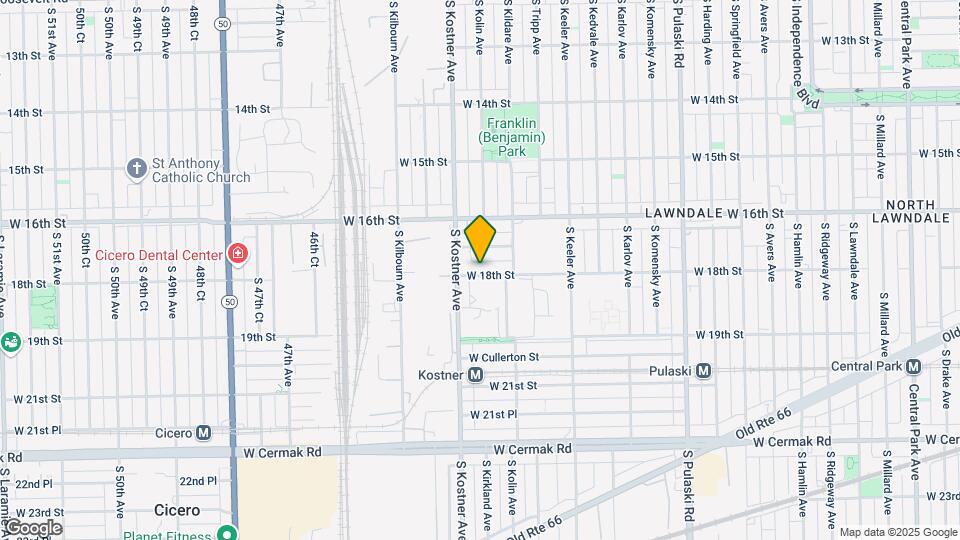 4334 W 18th St Mapa y Detalles de la Ubicación