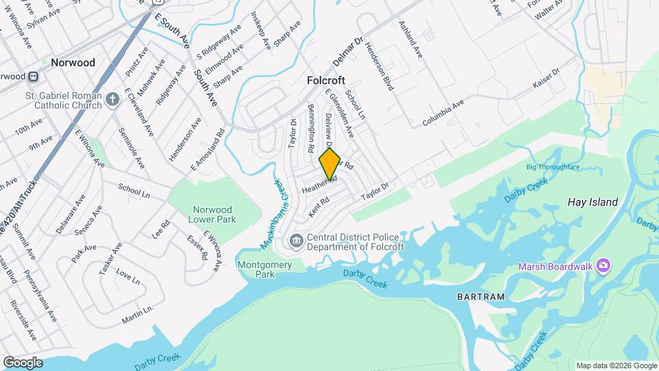 2045 Heather Rd Map and Location Details