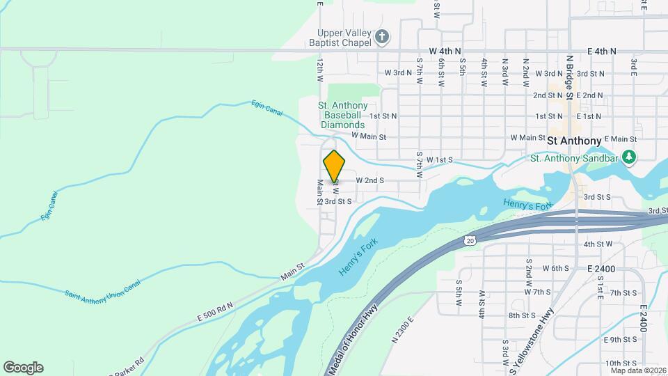 195 11th St W Map and Location Details