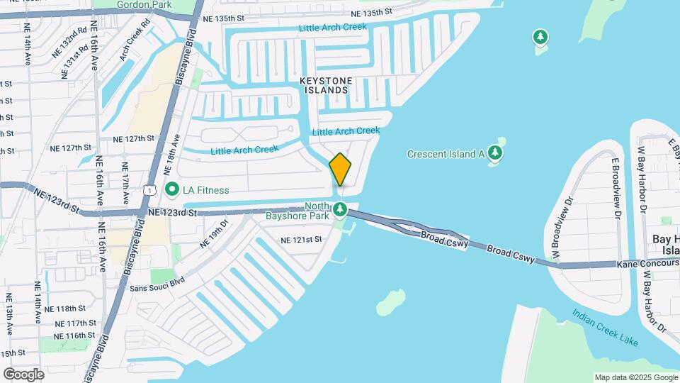 12388 N Bayshore Dr Map and Location Details
