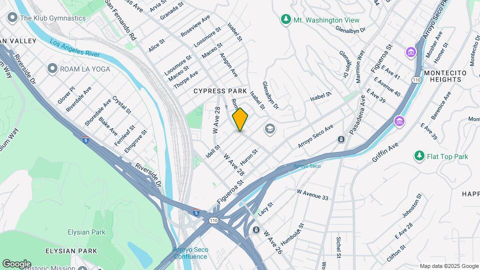 584 Cypress Ave Map and Location Details