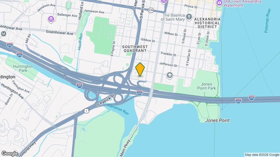 821 Church St Map and Location Details