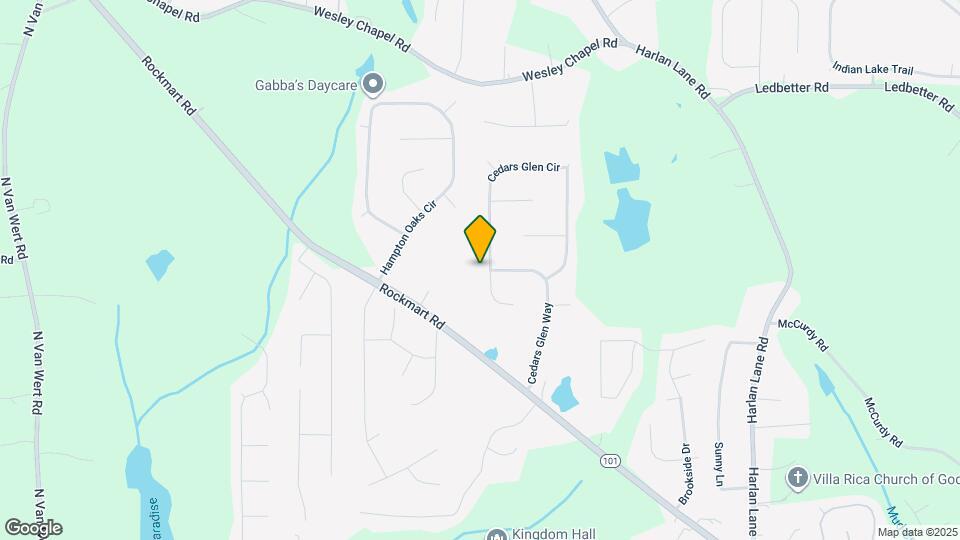 251 Cedars Glen Cir Map and Location Details
