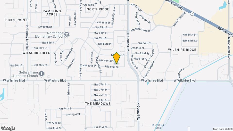 8021 NW 80th St Map and Location Details