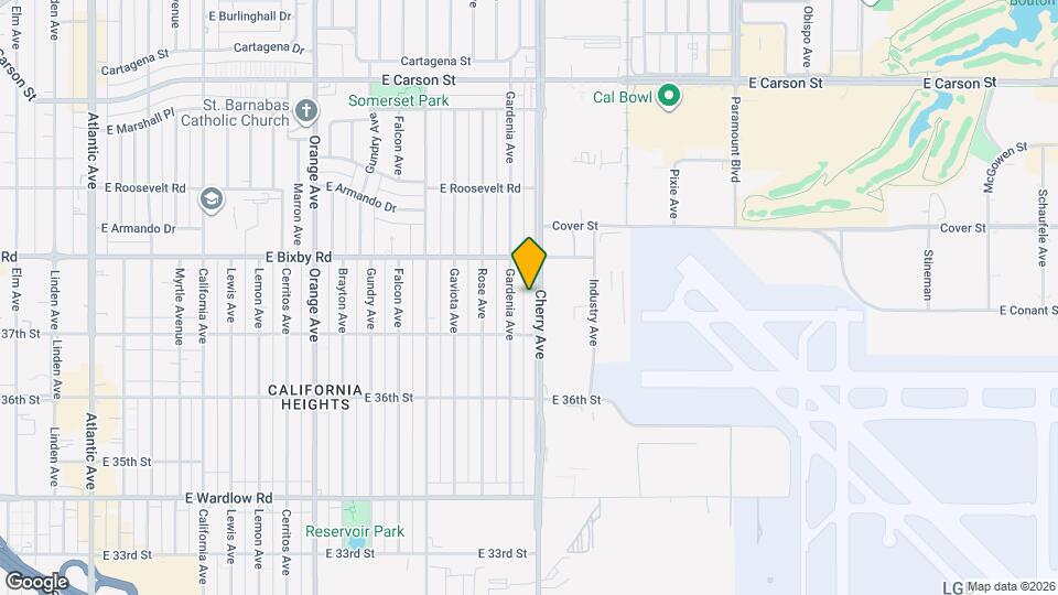 3733 Cherry Ave, Unit 3733.5 Cherry Ave Map and Location Details