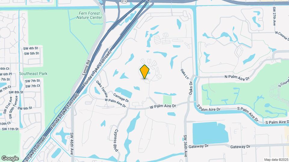 3700 Oaks Clubhouse Dr Map and Location Details