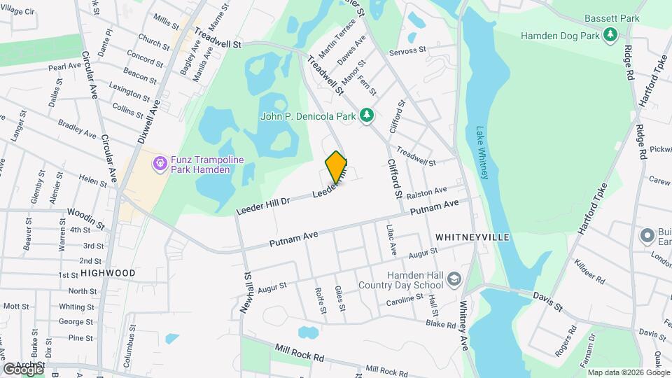 157 Leeder Hill Dr, Unit 406 Map and Location Details