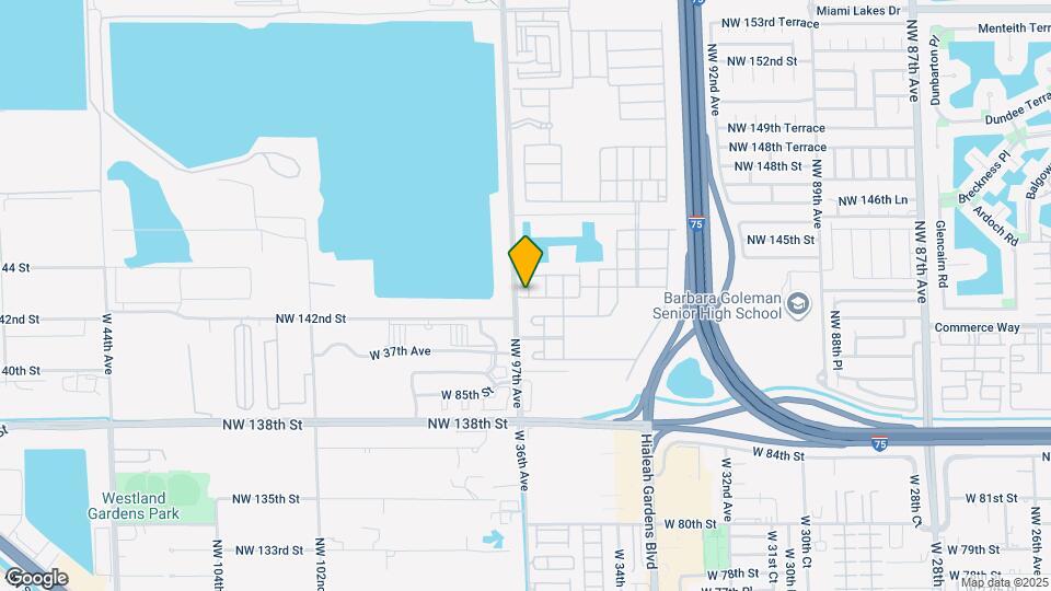 8852 W 35th Way Map and Location Details