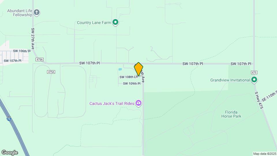 1658 SW 108th Ln Map and Location Details