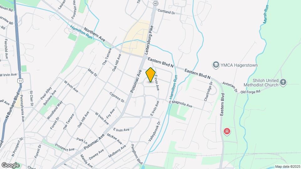 116-118 Linden Ave Mapa y Detalles de la Ubicación