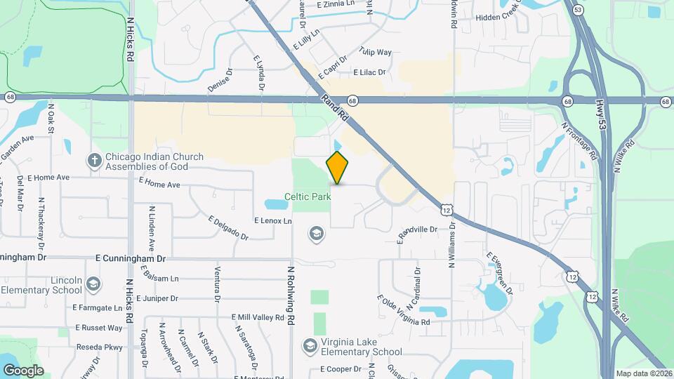 1463 N Winslowe Dr Map and Location Details