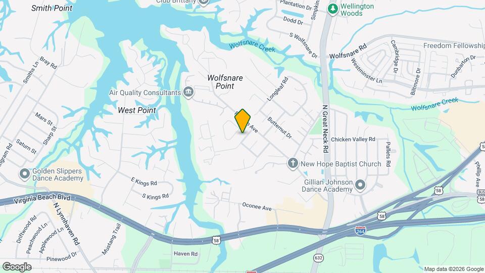 451 Wayman Ln Map and Location Details