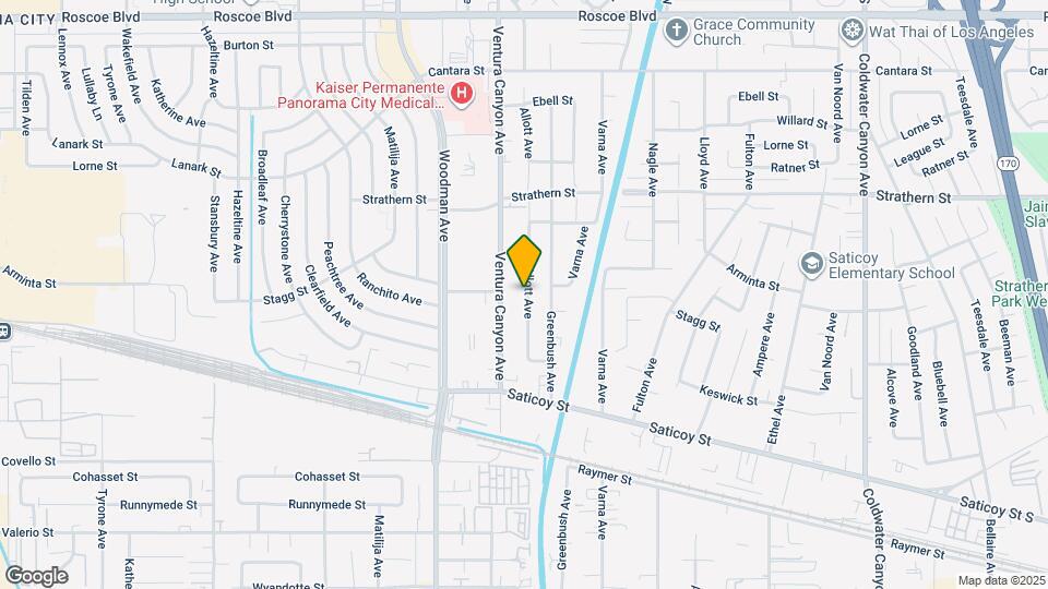 7815 Allott Ave Map and Location Details