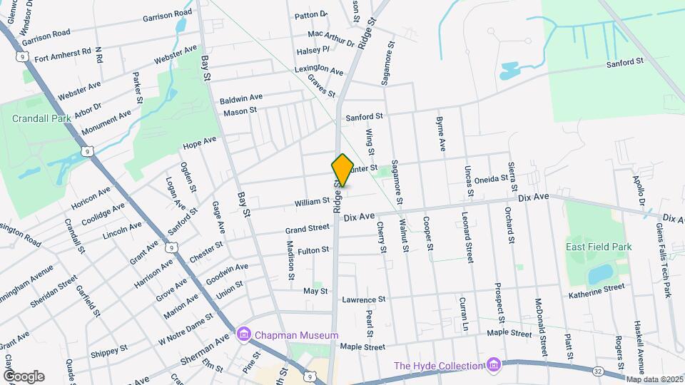 195 Ridge St Map and Location Details