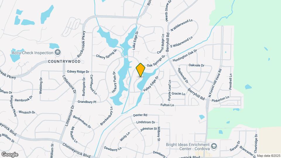2240 Lake Springs Ln Map and Location Details