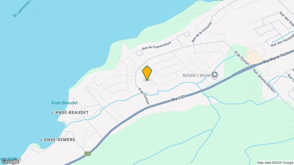 1371 Douville Rue Map and Location Details