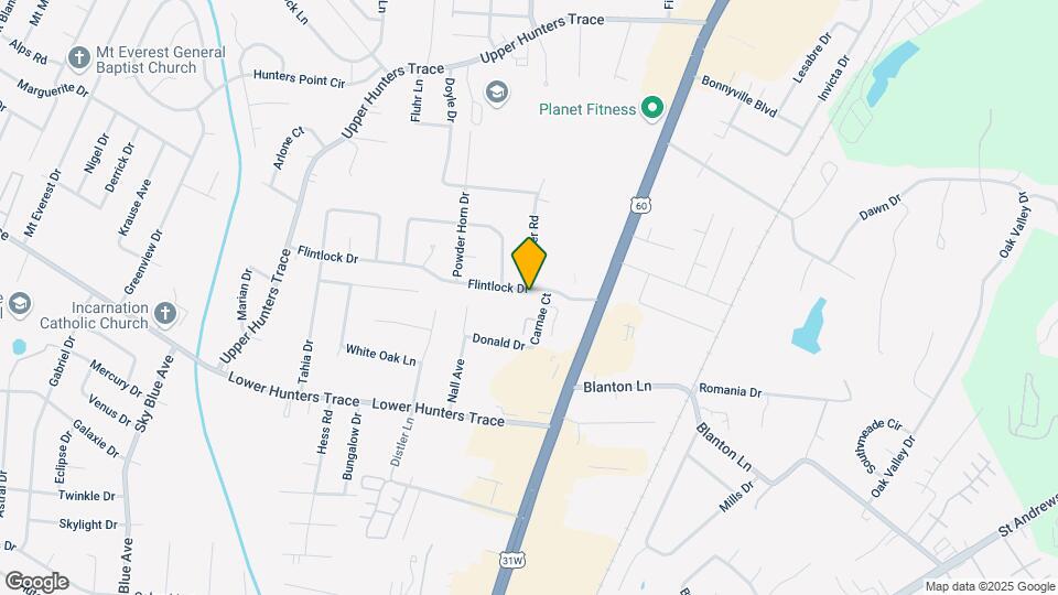 4220 Flintlock Dr Map and Location Details