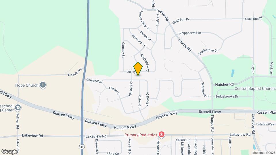 205 Ellicott Dr Map and Location Details