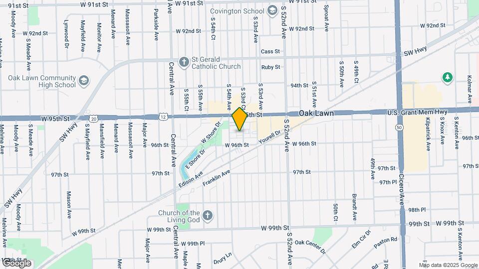 9532 Minnick Ave Map and Location Details