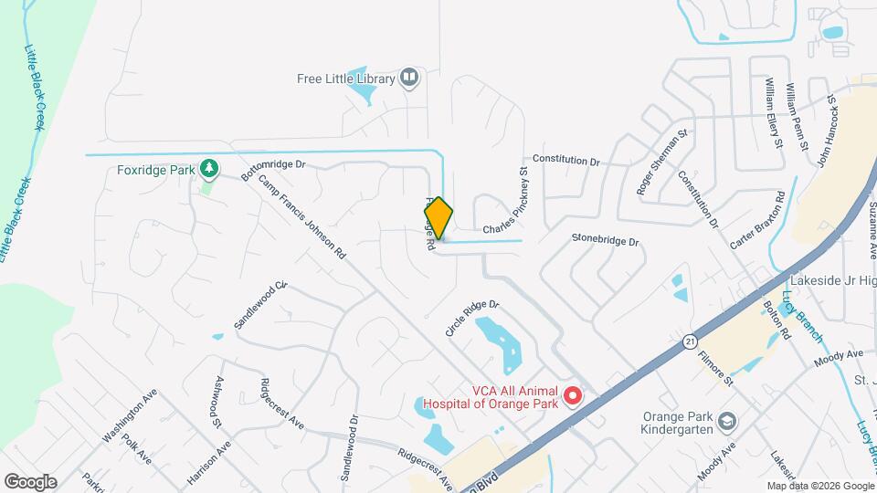 260 Foxridge Rd Mapa y Detalles de la Ubicación