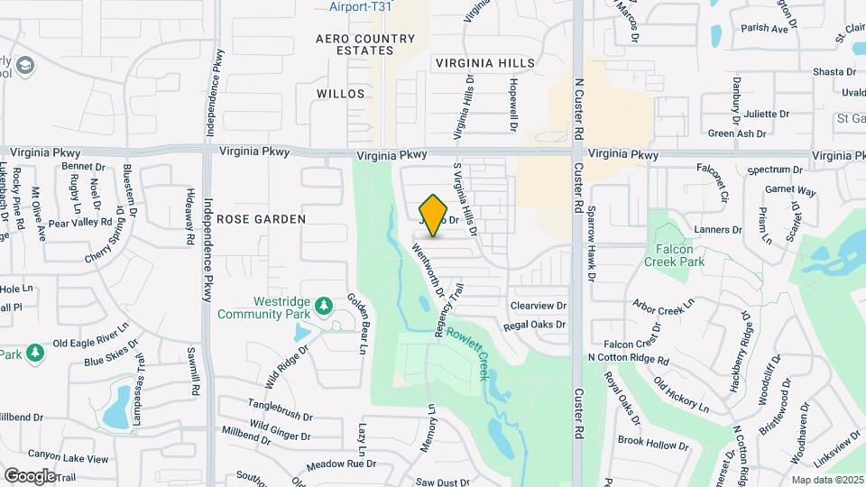 9413 Woodhurst Dr Map and Location Details