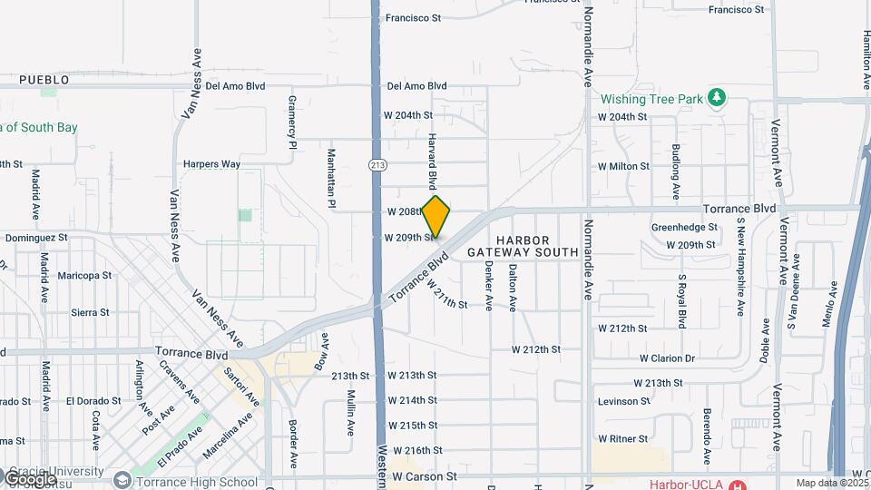 1573 Torrance Blvd Map and Location Details