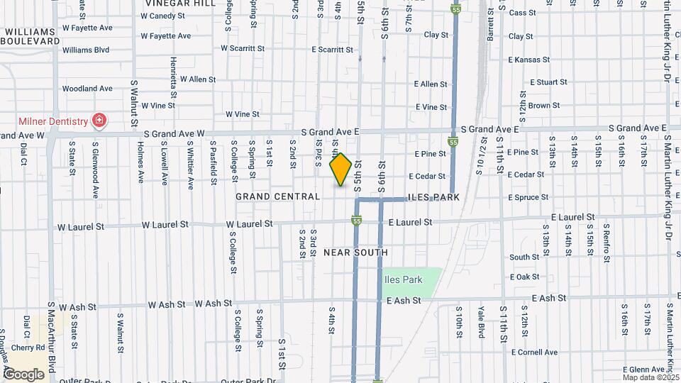 1522 S 4th St, Unit 2 Mapa y Detalles de la Ubicación