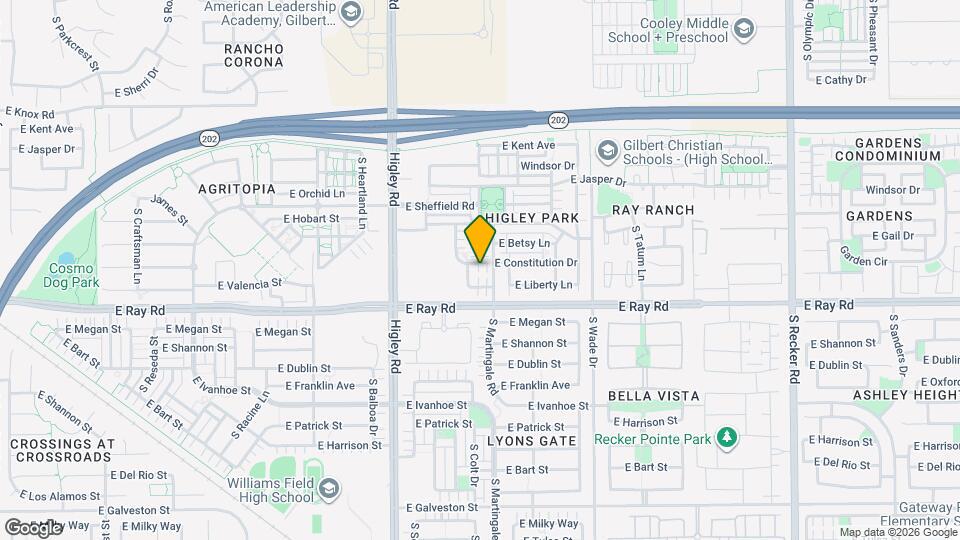 3367 E Constitution Dr Mapa y Detalles de la Ubicación