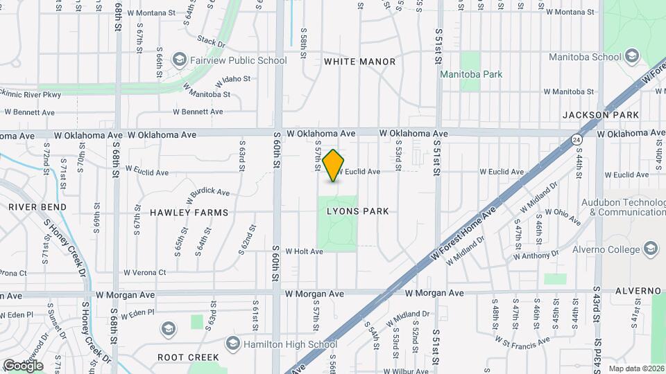 3229 S 56th St Map and Location Details