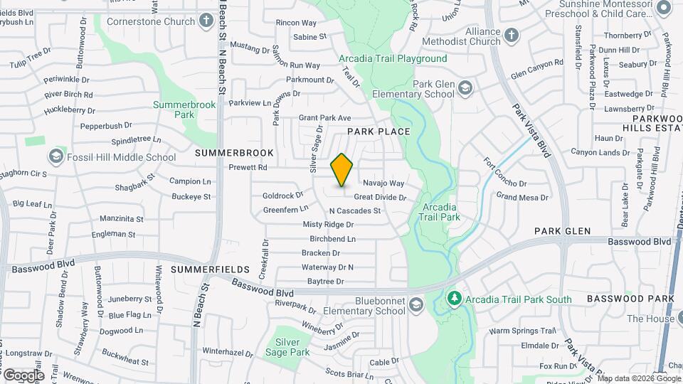 4745 Great Divide Dr Map and Location Details