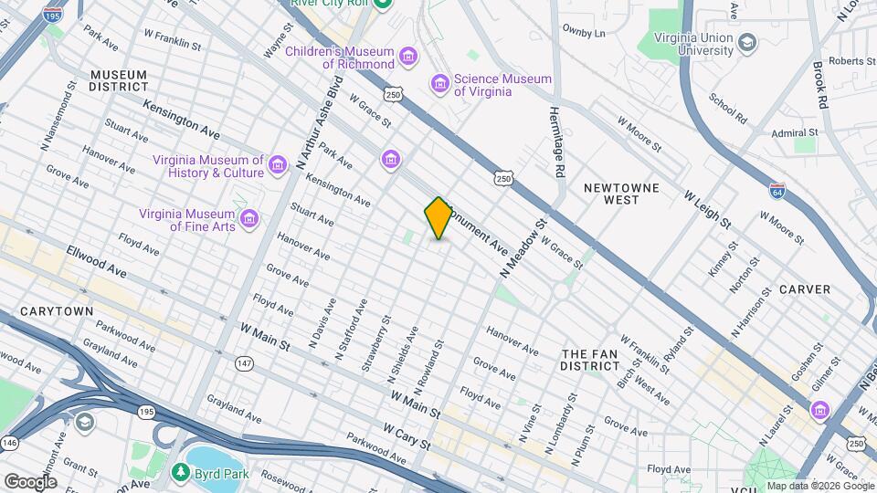 2209 Park Ave Map and Location Details