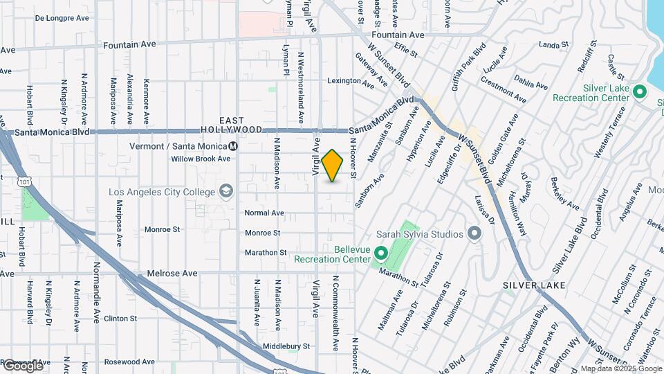 4233 Burns Ave Mapa y Detalles de la Ubicación