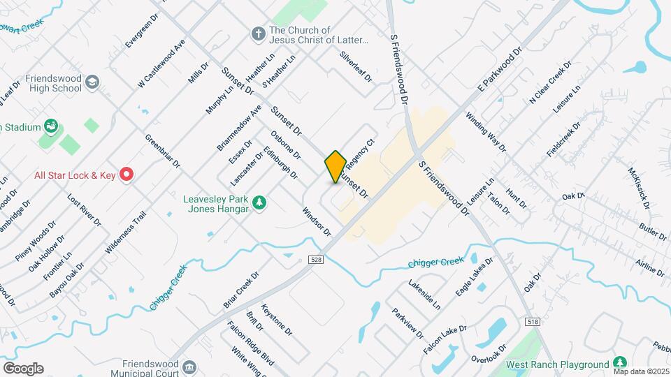 709 Regency Ct Map and Location Details