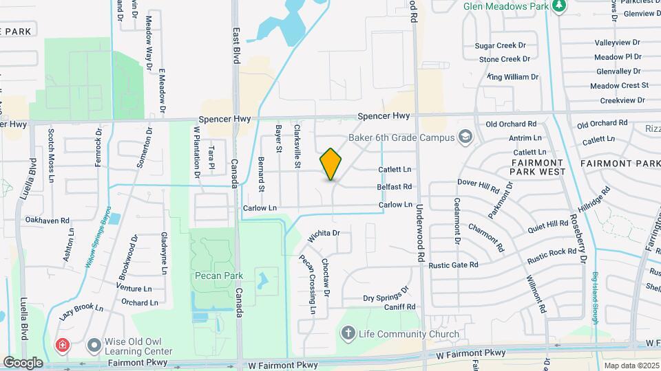 9314 Belfast Rd Map and Location Details