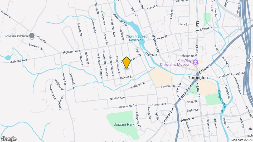 163 Beechwood Ave Map and Location Details