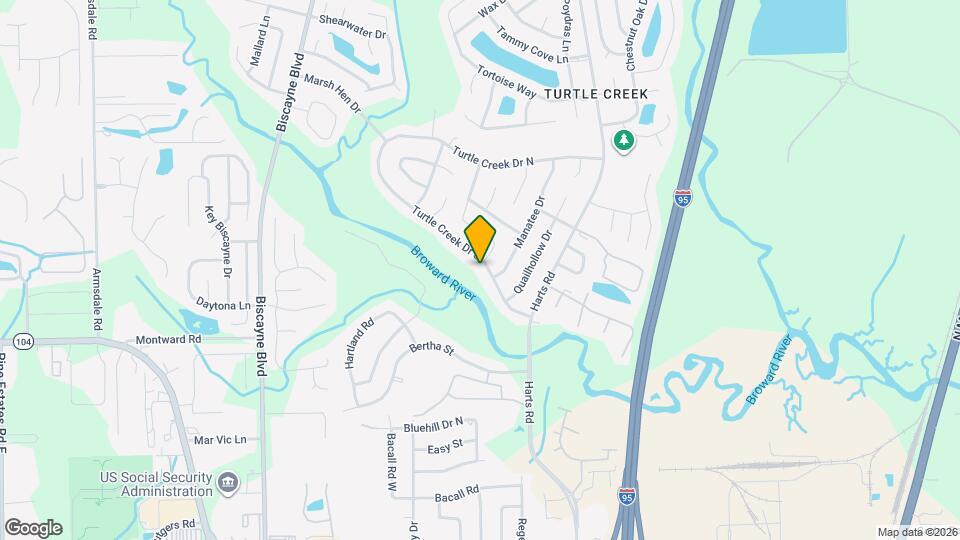 950 Turtle Creek Dr S Map and Location Details