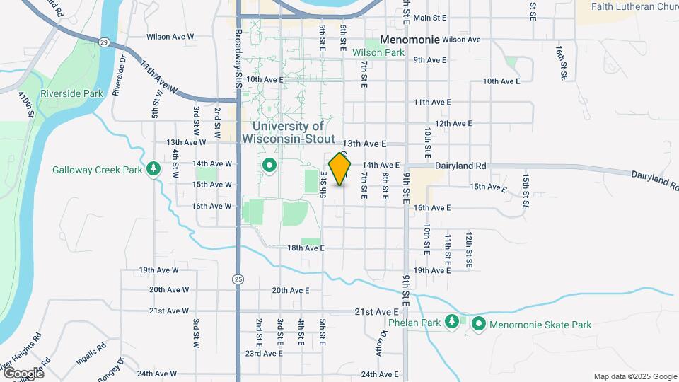 1503 1/2 6th St E Map and Location Details