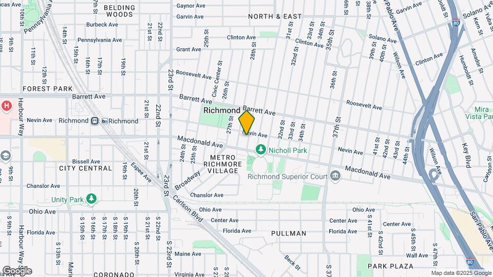 333-339 29th St Mapa y Detalles de la Ubicación