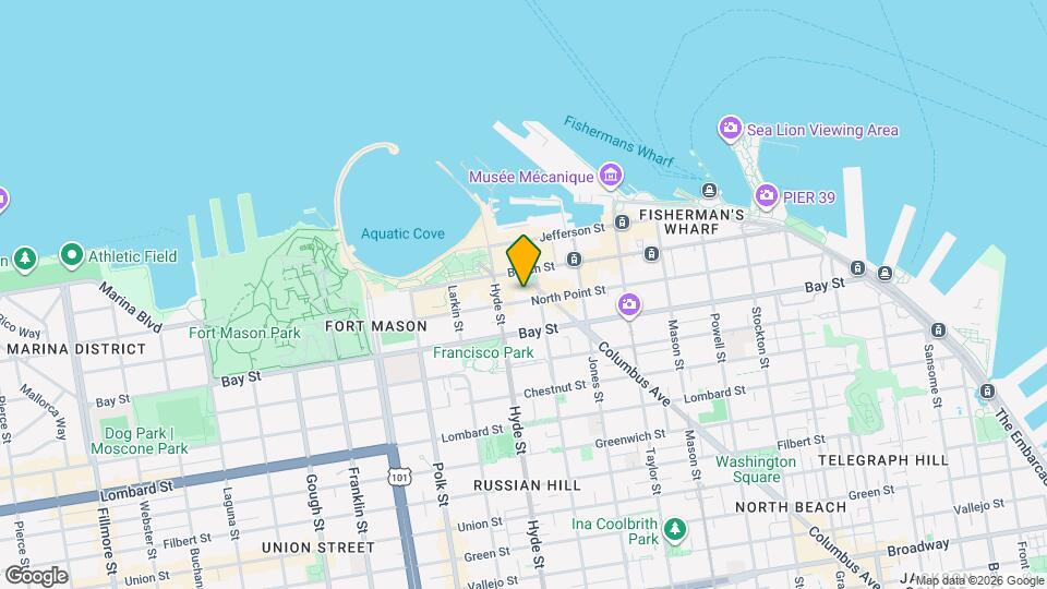 748 North Point St Map and Location Details