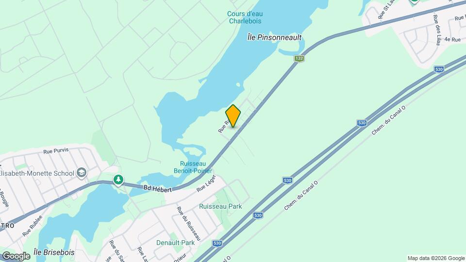 3925 Hébert Boul Map and Location Details