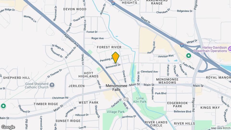 N90W16736 Roosevelt Dr Map and Location Details