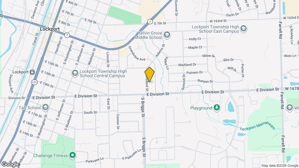 1202 Cleveland St Map and Location Details