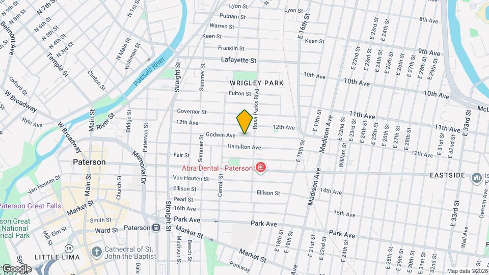 136 Godwin Ave Map and Location Details