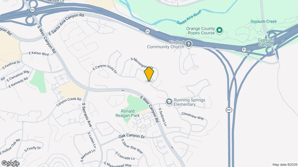 766 S Morningstar Dr Mapa y Detalles de la Ubicación