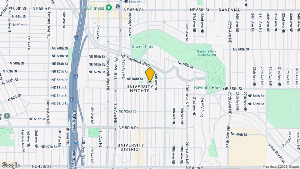 Cowen Park Apartments Map and Location Details