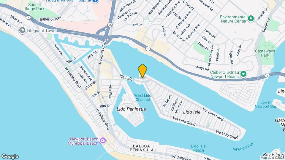 119 Via Lido Soud Map and Location Details