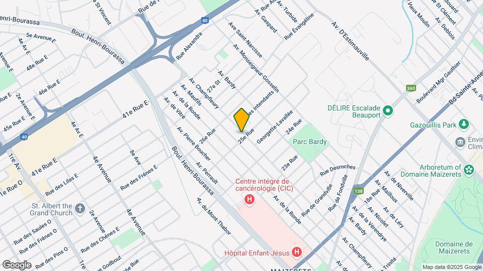 2515 Champfleury Av Map and Location Details